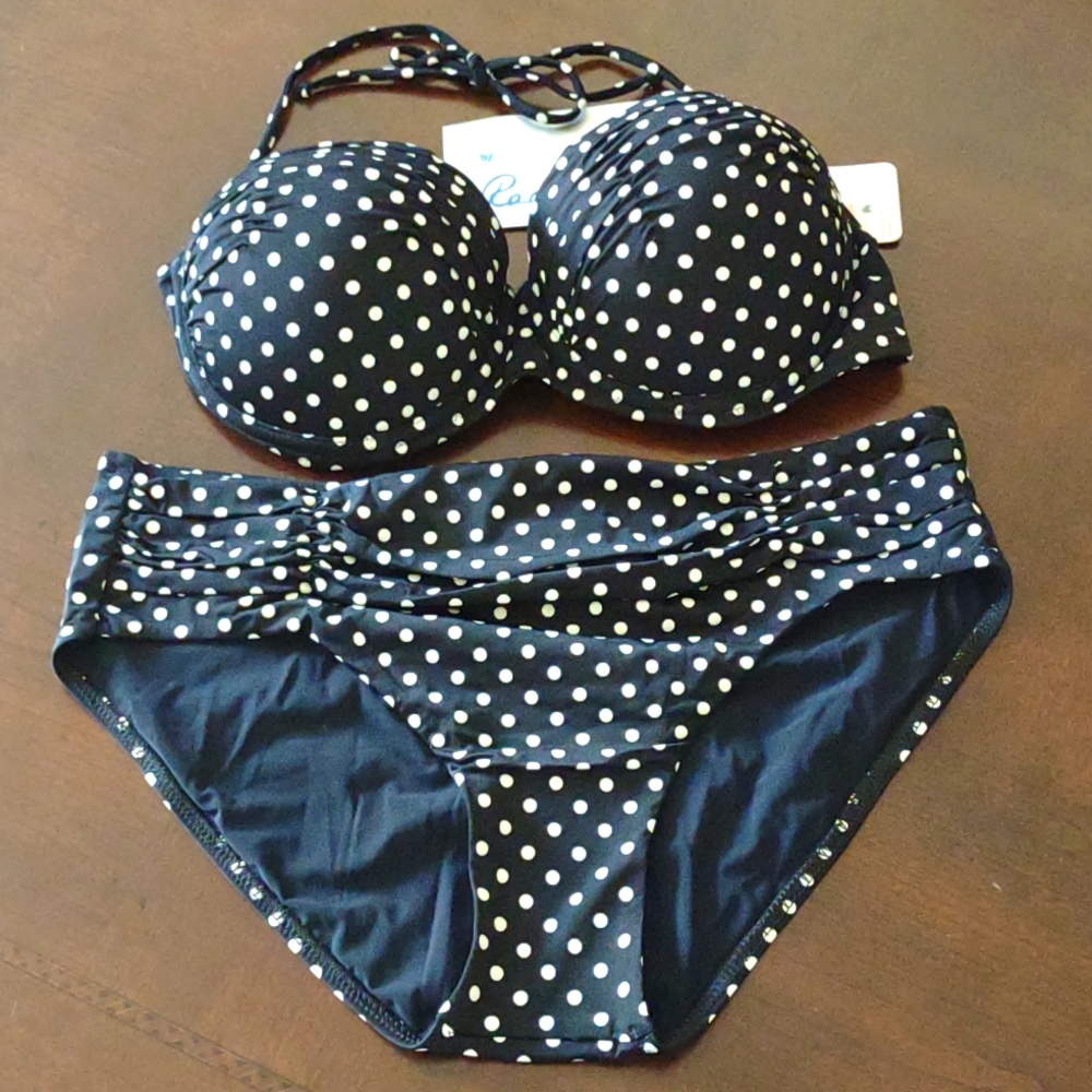 Two piece swimsuit Diva by Rachel Pappo size 10 B-Cup